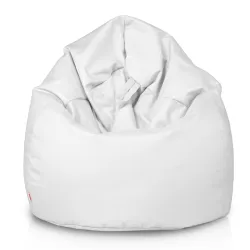 White bean bag children outdoor