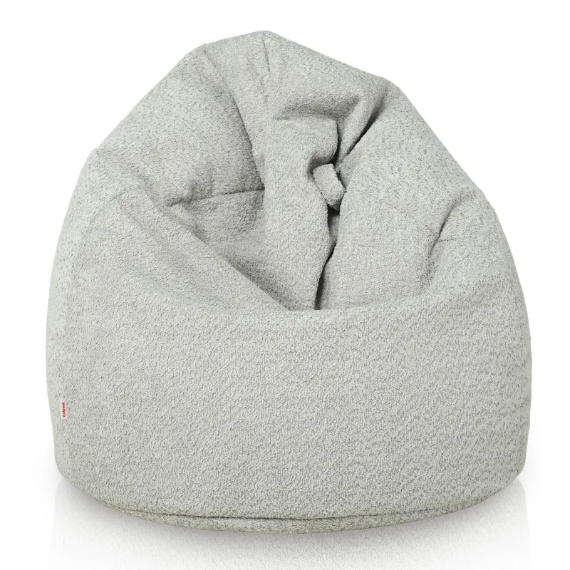 Giant Adult Bean Bag Chair XXL - Teddy Boucle – view 3