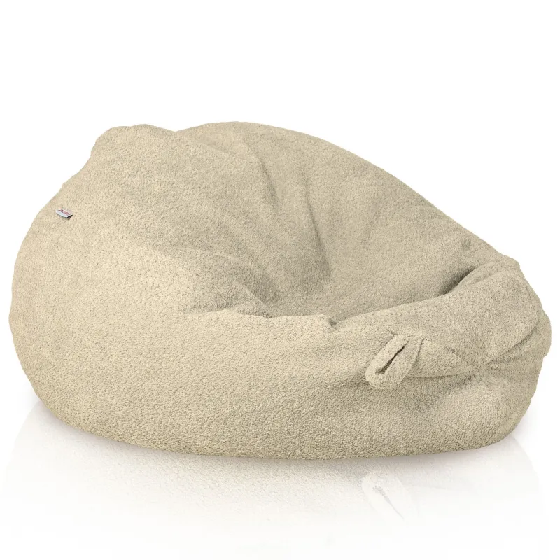 Giant Adult Bean Bag Chair XXL - Teddy Boucle – view 2