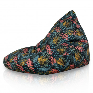 Colorful leaves bean bag Bermuda