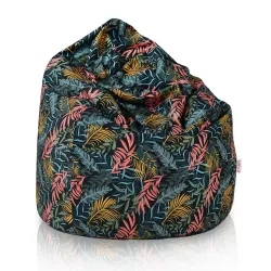 Bean Bag Chair - Premium Printed Fabric