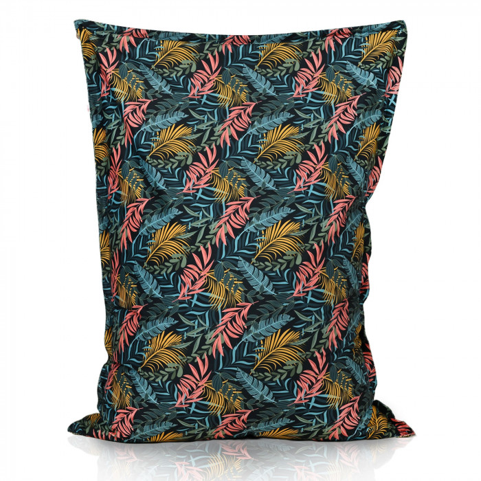 Colorful leaves bean bag giant pillow