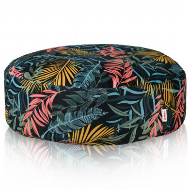 Colorful leaves footstool