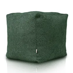 Square Cube Ottoman - Teddy Boucle – view 3