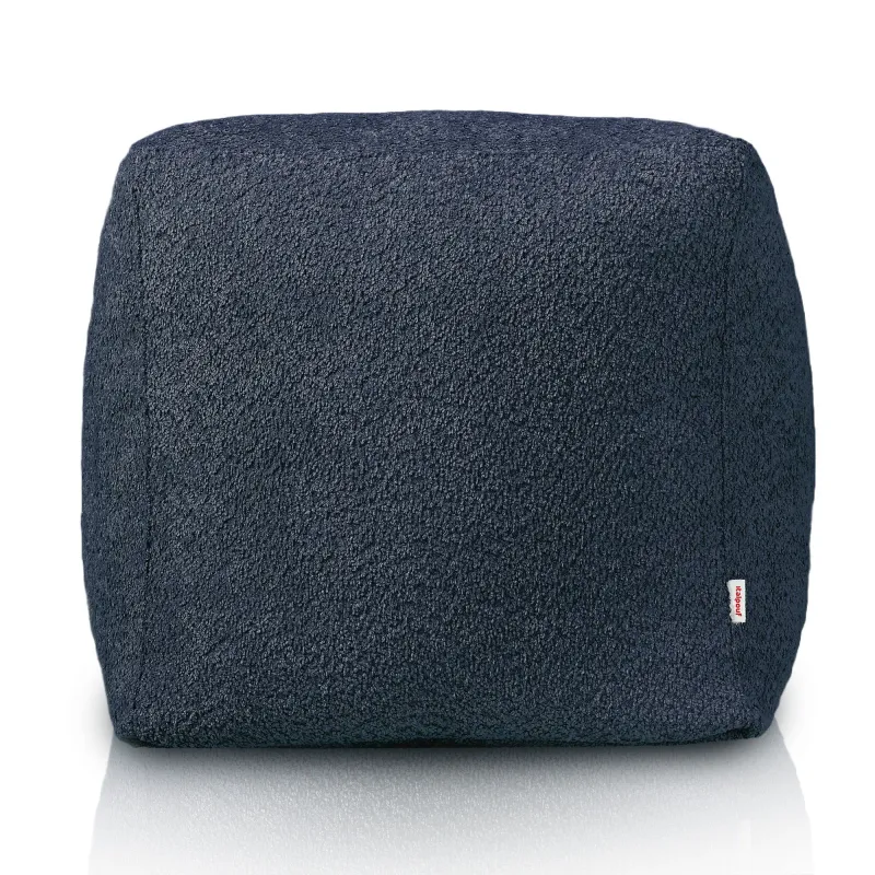 Square Cube Ottoman - Teddy Boucle – view 2