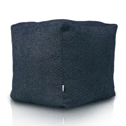 Square Cube Ottoman - Teddy Boucle – view 3