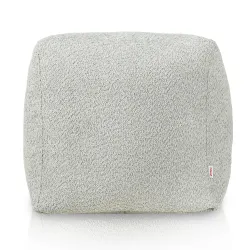 Square Cube Ottoman - Teddy Boucle – view 2