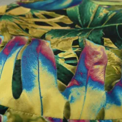 Round Cylinder Pouffe - Premium Printed Fabric – view 8