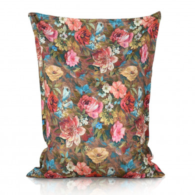 Colorful flowers bean bag giant pillow