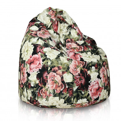 peonies bean bag