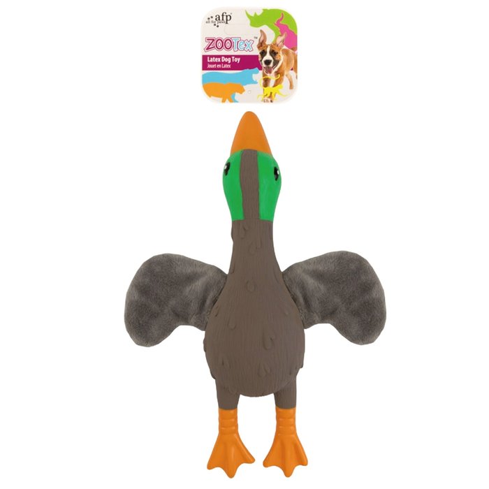 Squeaky plush duck for your dog