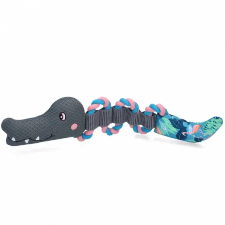 Green rope for dogs, perfect for playtime and training sessions