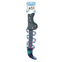 Blue rope for dogs, strong and durable for active play