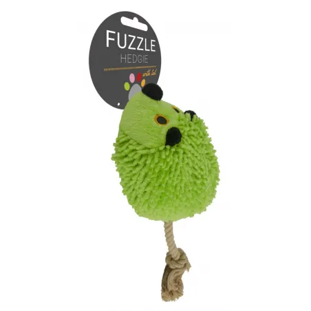 Plush hedgehog with tail for dogs, soft toy, pet accessories