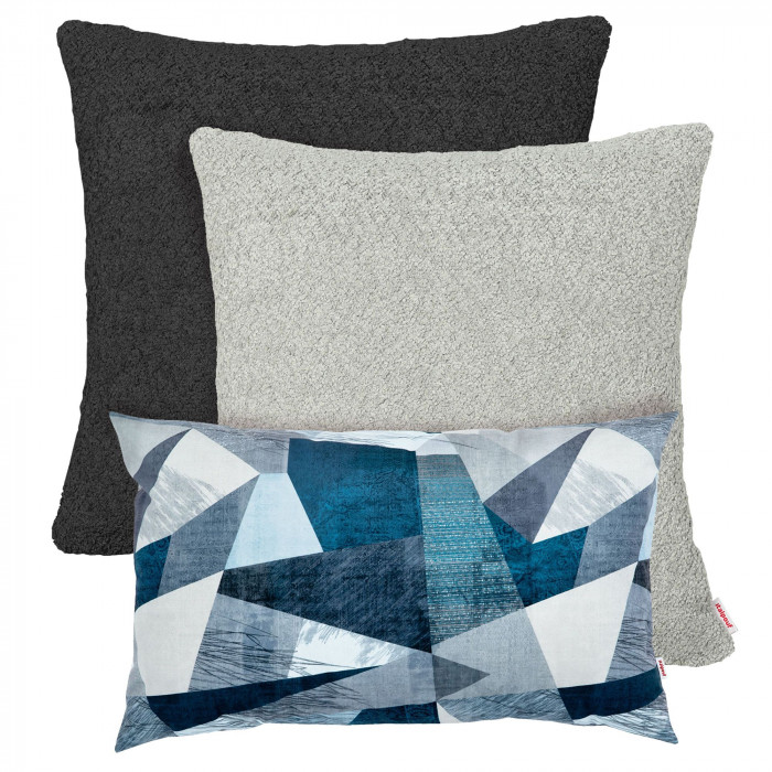 Black and grey Abstract cushion set