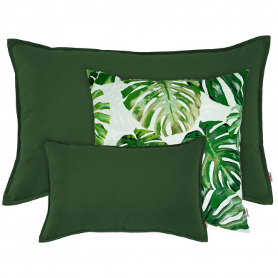 Dark green Jungle Pillow Set