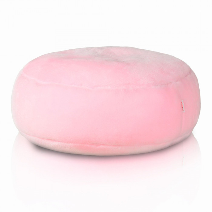 pink yeti footstool