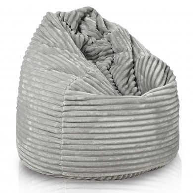 Light grey beanbag stripe