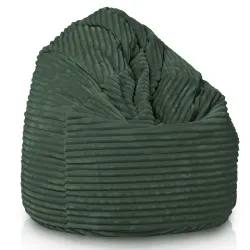 Adult Bean Bag Chair - Jumbo Corduroy Royal