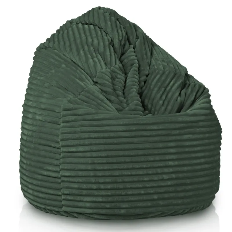 Giant Adult Bean Bag Chair XXL - Jumbo Cord Stripe