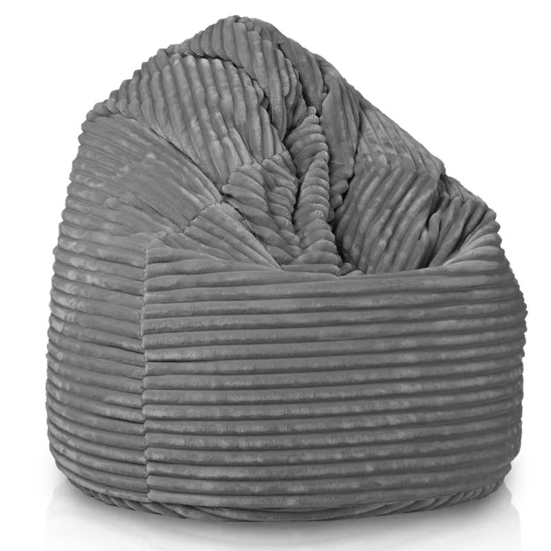Giant Adult Bean Bag Chair XXL - Jumbo Cord Stripe