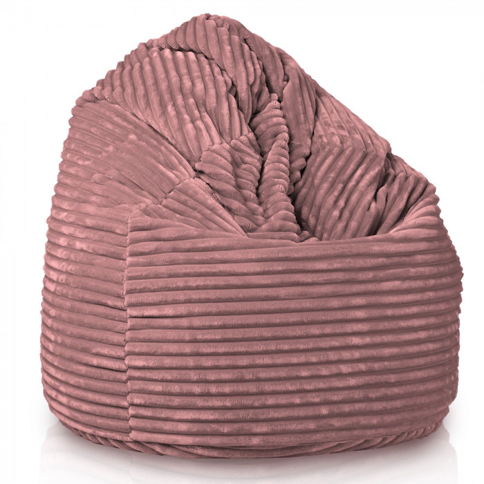 Faded pink giant beanbag xxl stripe