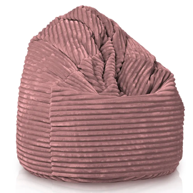 Giant Adult Bean Bag Chair XXL - Jumbo Cord Stripe