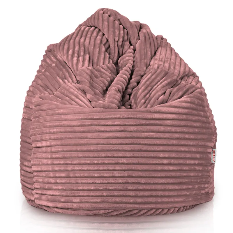 Giant Adult Bean Bag Chair XXL - Jumbo Cord Stripe – view 2