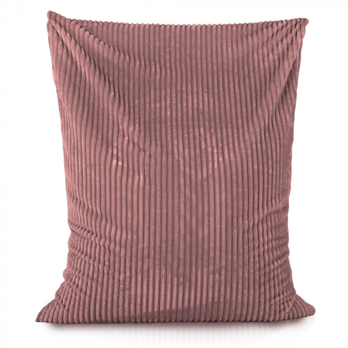 Faded pink bean bag pillow children stripe
