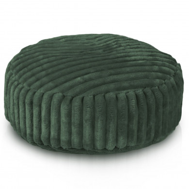 Dark green footstool stripe