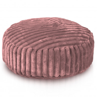 Faded pink footstool stripe