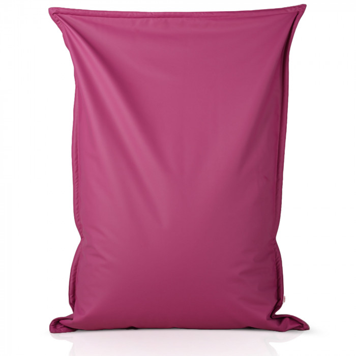 Fuchsia bean bag pillow children pu leather