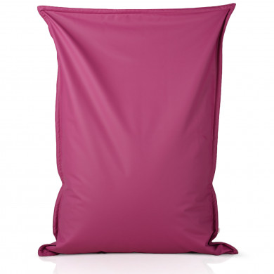 Fuchsia bean bag giant pillow pu leather