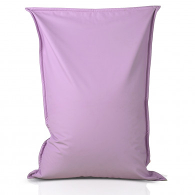 Light purple bean bag giant pillow pu leather