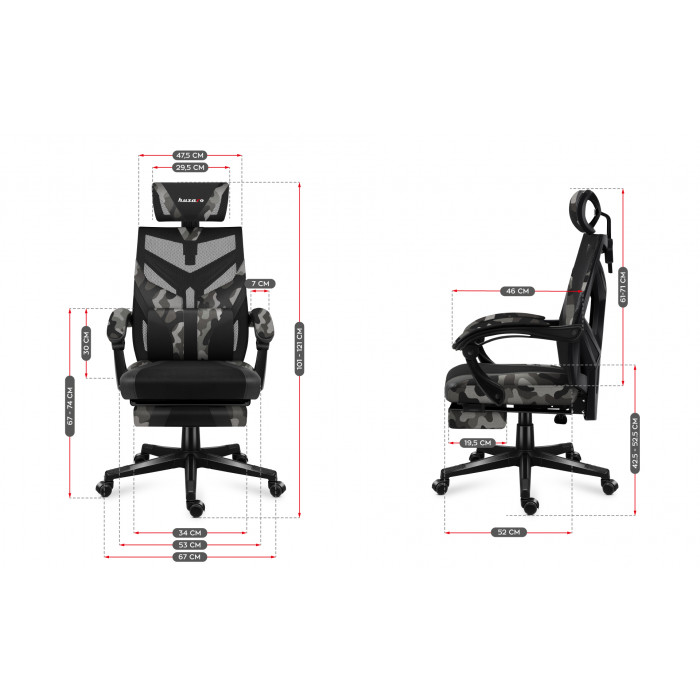 Dimensions of Huzaro Combat 5.0 Camo