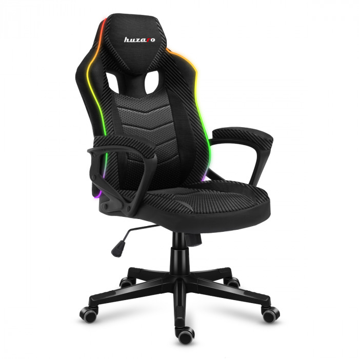 Gaming chair Huzaro Force 2.5 RGB Carbon Mesh