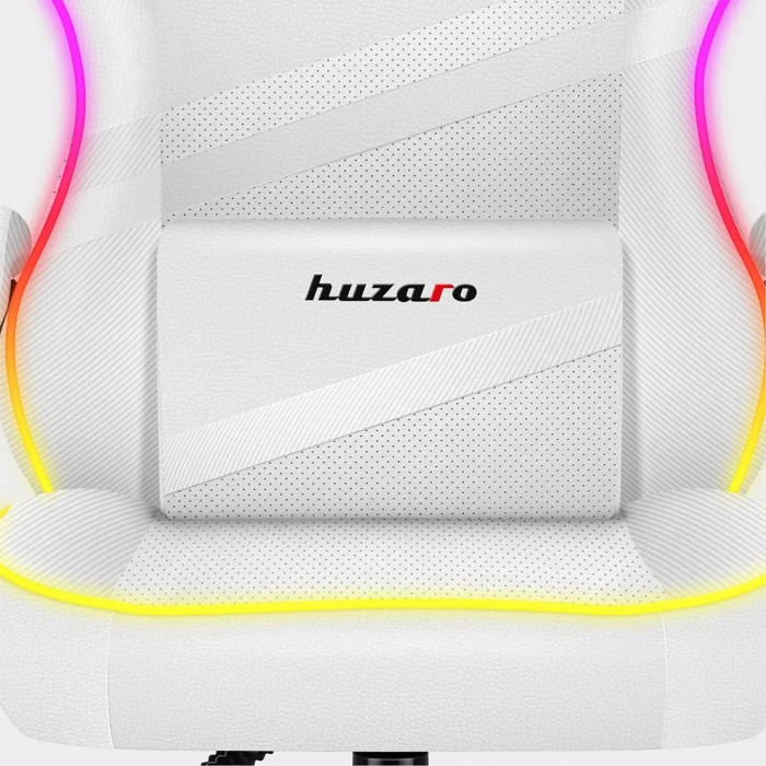 Force 4.4 RGB White lumbar cushion