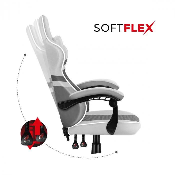 Huzaro Force 4.4 gaming chair with softlex function