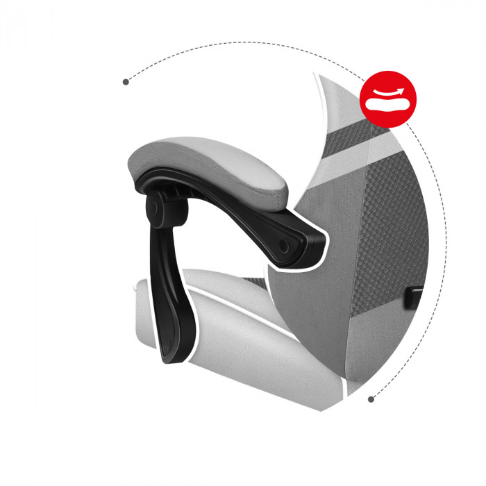 Force 4.4 soft armrests gaming chair