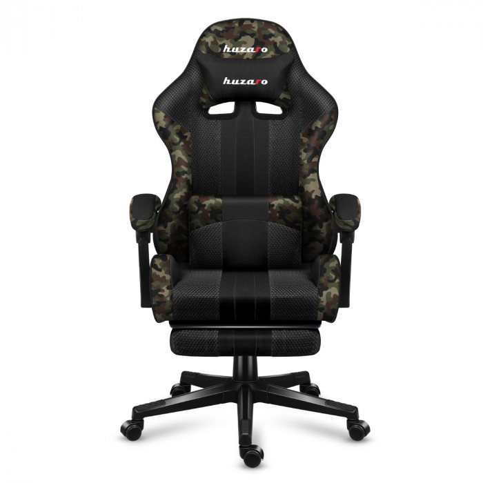 Right side of the Huzaro Force 4.7 Camo Mesh gaming chair