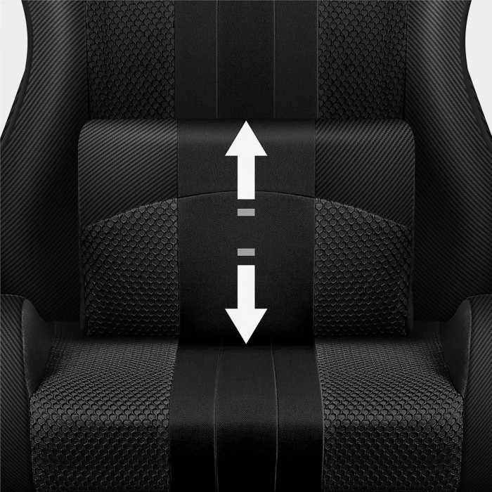 Huzaro Force 4.7 Carbon Mesh gaming chair lumbar cushion