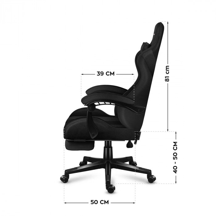 Dimensions of the chair Huzaro Force 4.7 Carbon Mesh