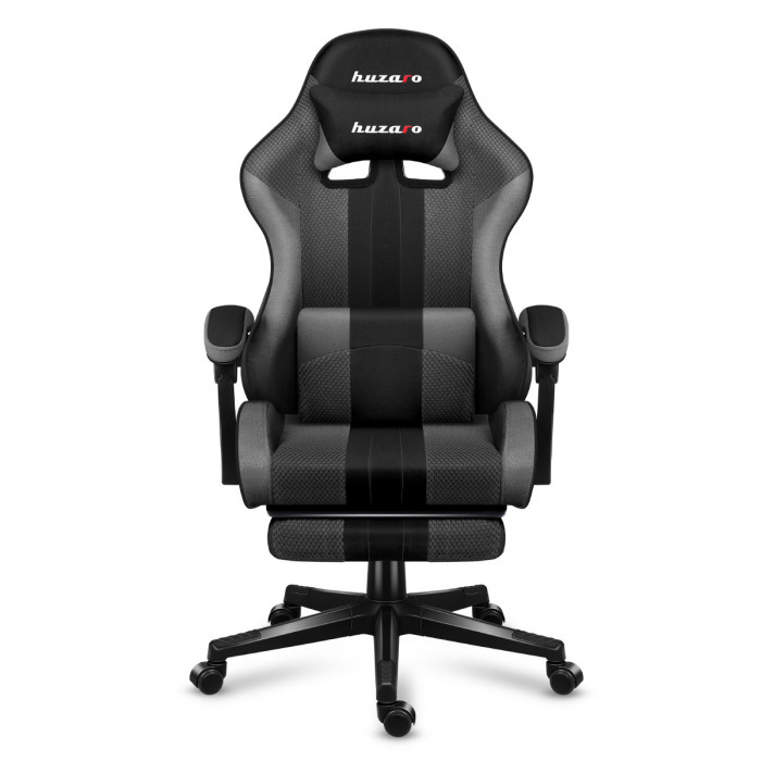 Right side of the Huzaro Force 4.7 Grey Mesh gaming chair