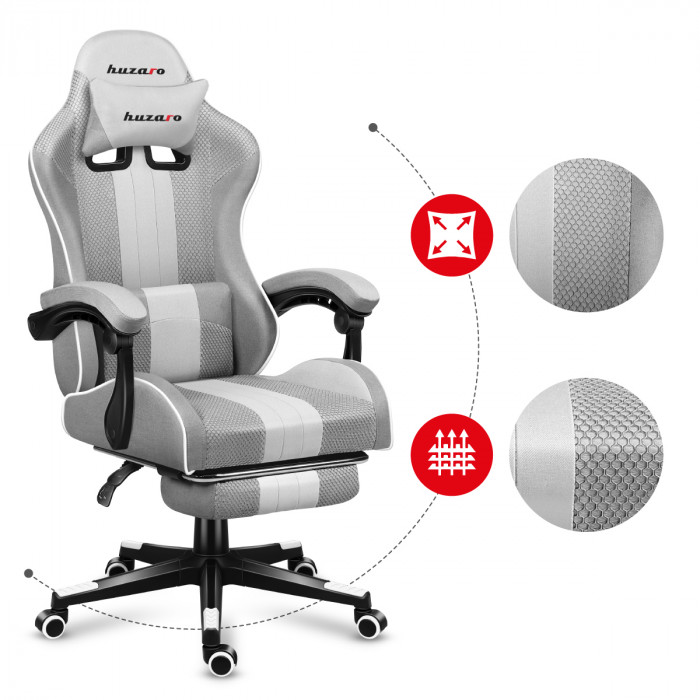 Neck muscle cushion for Huzaro Force 4.7 White Mesh chair