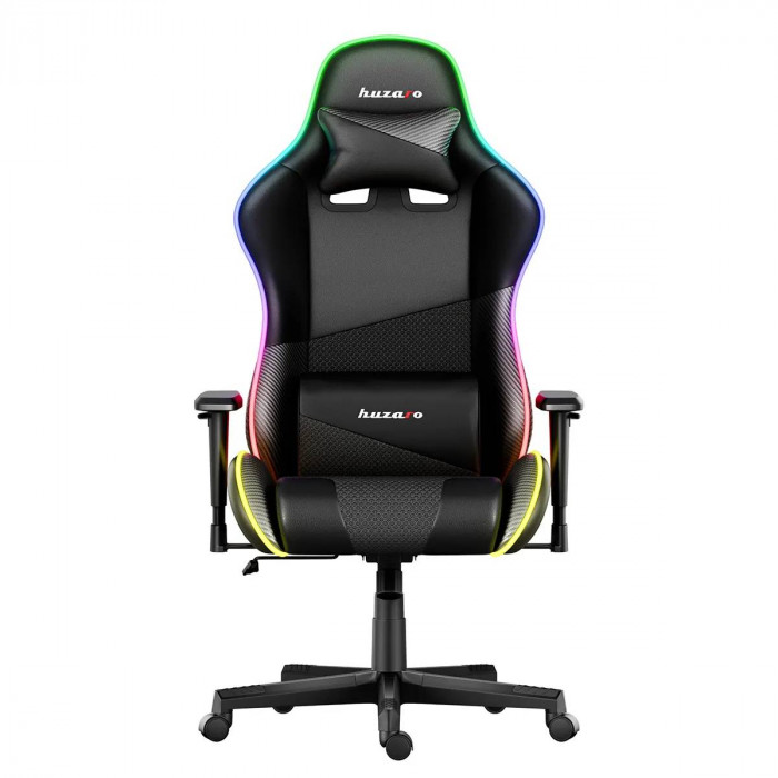 Front of the Huzaro Force 6.2 Black RBG gamer chair