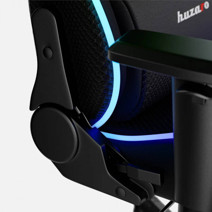 90-degree adjustable Force 6.2 Mesh RGB LED gamer chair backrest