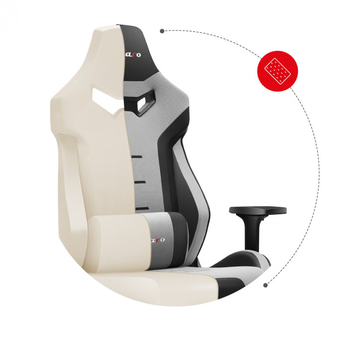 Force 7.6 seat with Molded Foam technology