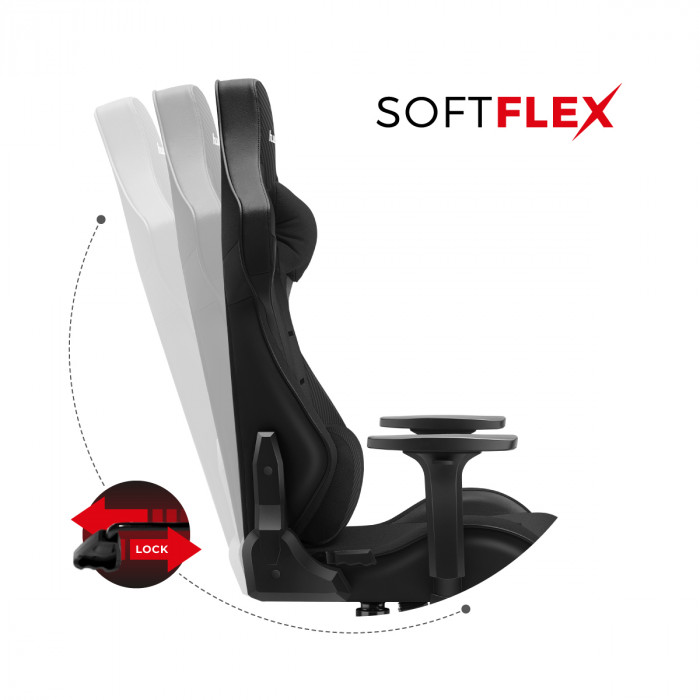 Softlex Technology Force 7.6 Black chair