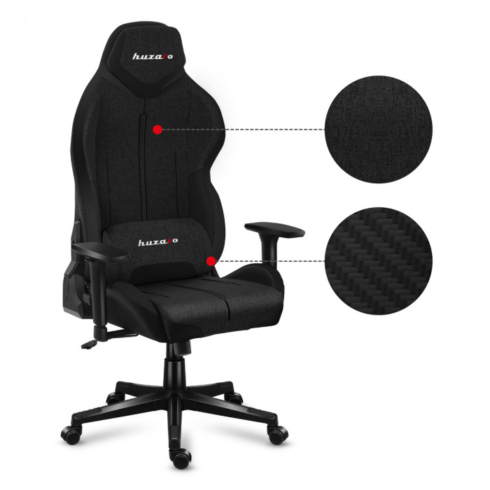 Material of Huzaro Force 7.9 Black Mesh gaming chair