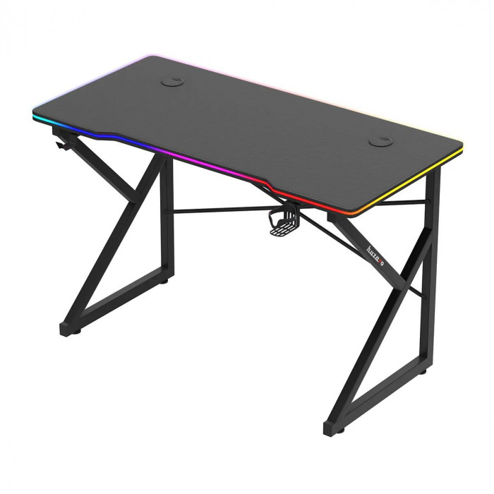 Huzaro Hero 1.7 RGB Black Gaming Desk